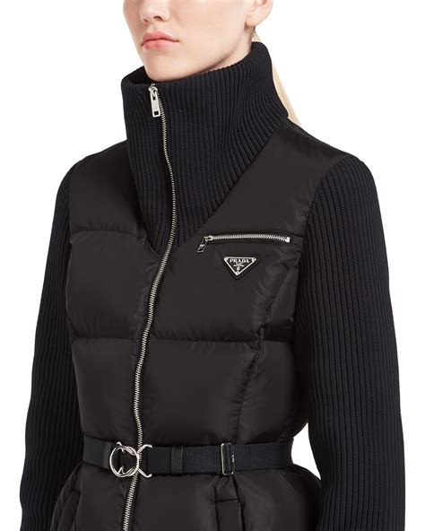 prada puffer jacket women